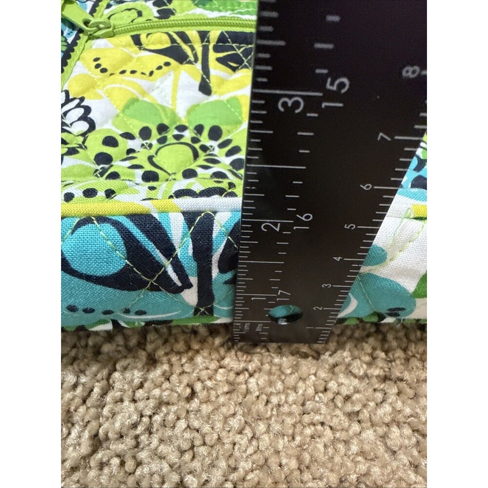 Vera Bradley Quilted Women's Lime Hipster Crossbody Bag & Matching Wallet Summer - Picture 5 of 13